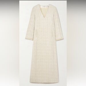 Cream Eponine Tweed Dress brand new